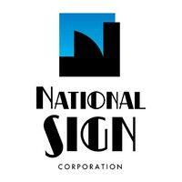 national sign corporation logo image