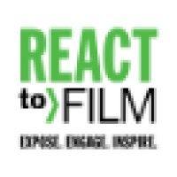 react to film logo image