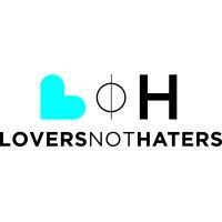 lovers not haters logo image