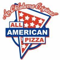 all american pizza logo image