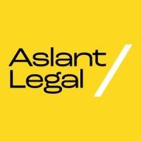 aslant legal logo image