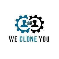 we clone you logo image