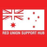 red union support hub logo image