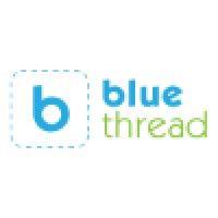 blue thread marketing logo image