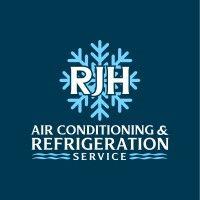 rjh air conditioning & refrigeration service logo image