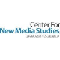 center for new media studies logo image