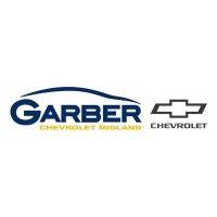 garber chevrolet midland logo image