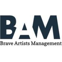 brave artists management logo image