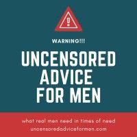 uncensored advice for men logo image