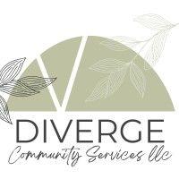 diverge community services logo image