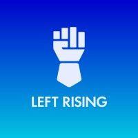 left rising logo image