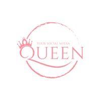 your social media queen logo image