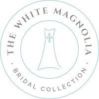 the white magnolia bridal collection logo image