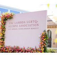 usc lambda lgbtq+ alumni association logo image