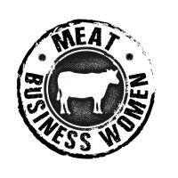 meat business women logo image