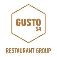 gusto 54 restaurant group logo image