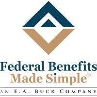 federal benefits made simple, an e.a. buck company logo image