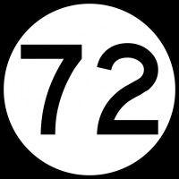 the 72 project logo image