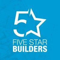 5 star builders logo image