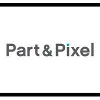 part and pixel logo image