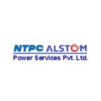 ntpc-alstom power services logo image