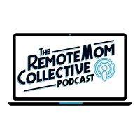 the remote mom collective podcast logo image