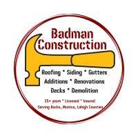 badman construction inc logo image