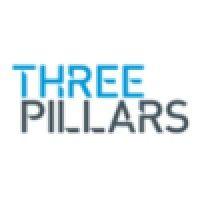 three pillars development management logo image