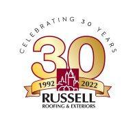 russell roofing & exteriors logo image