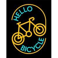 hello bicycle & cafe logo image