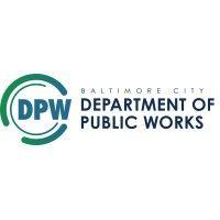 baltimore city department of public works logo image