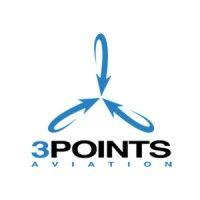 3 points aviation logo image