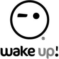 wake up! hostels logo image