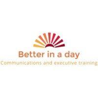 better in a day communications and executive training logo image