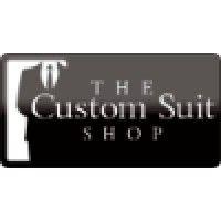 the custom suit shop logo image