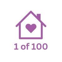 1 of 100 property management logo image