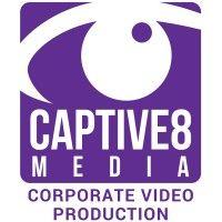 captive8 media video production logo image