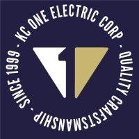 kc one electric construction logo image