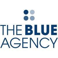 the blue agency logo image