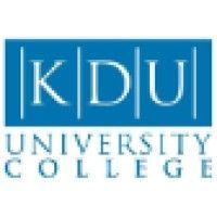 kdu university college logo image