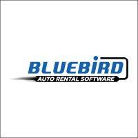 bluebird auto rental systems logo image