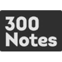 300 notes logo image