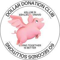 dollar donation club logo image