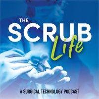 the scrub life podcast logo image