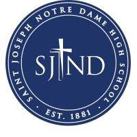 saint joseph notre dame high school logo image