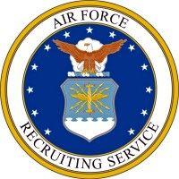 air force recruiting service logo image