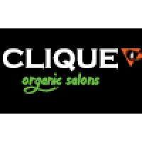 clique organic salons logo image