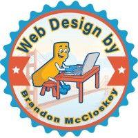 web design by brandon mccloskey logo image