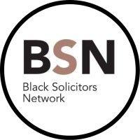 black solicitors network logo image