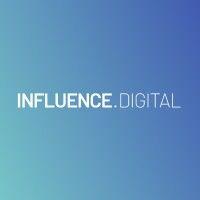 influence digital logo image